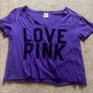 LOVE PINK crop top